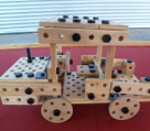 Spielbausteine für Kinder aus Holz - Vermietung / verleih 